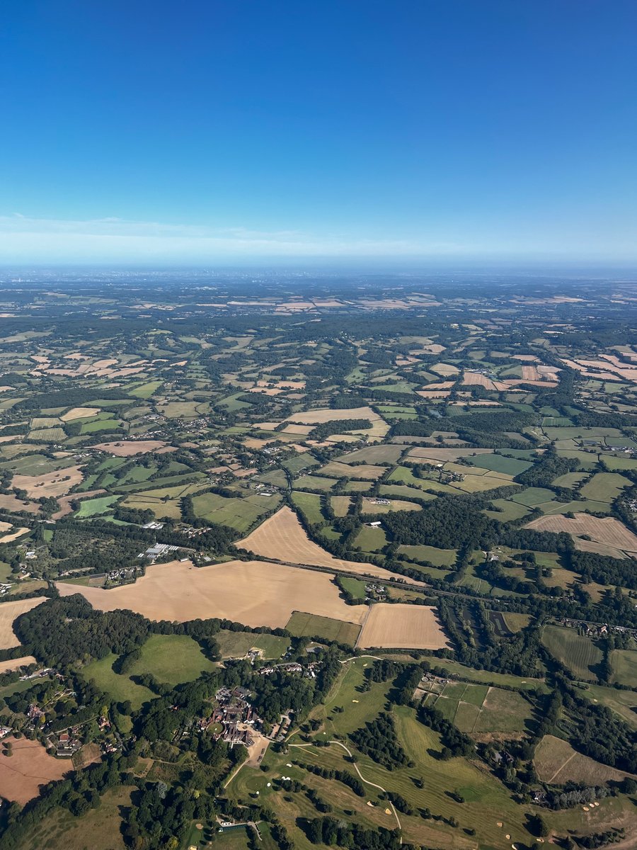 England from above