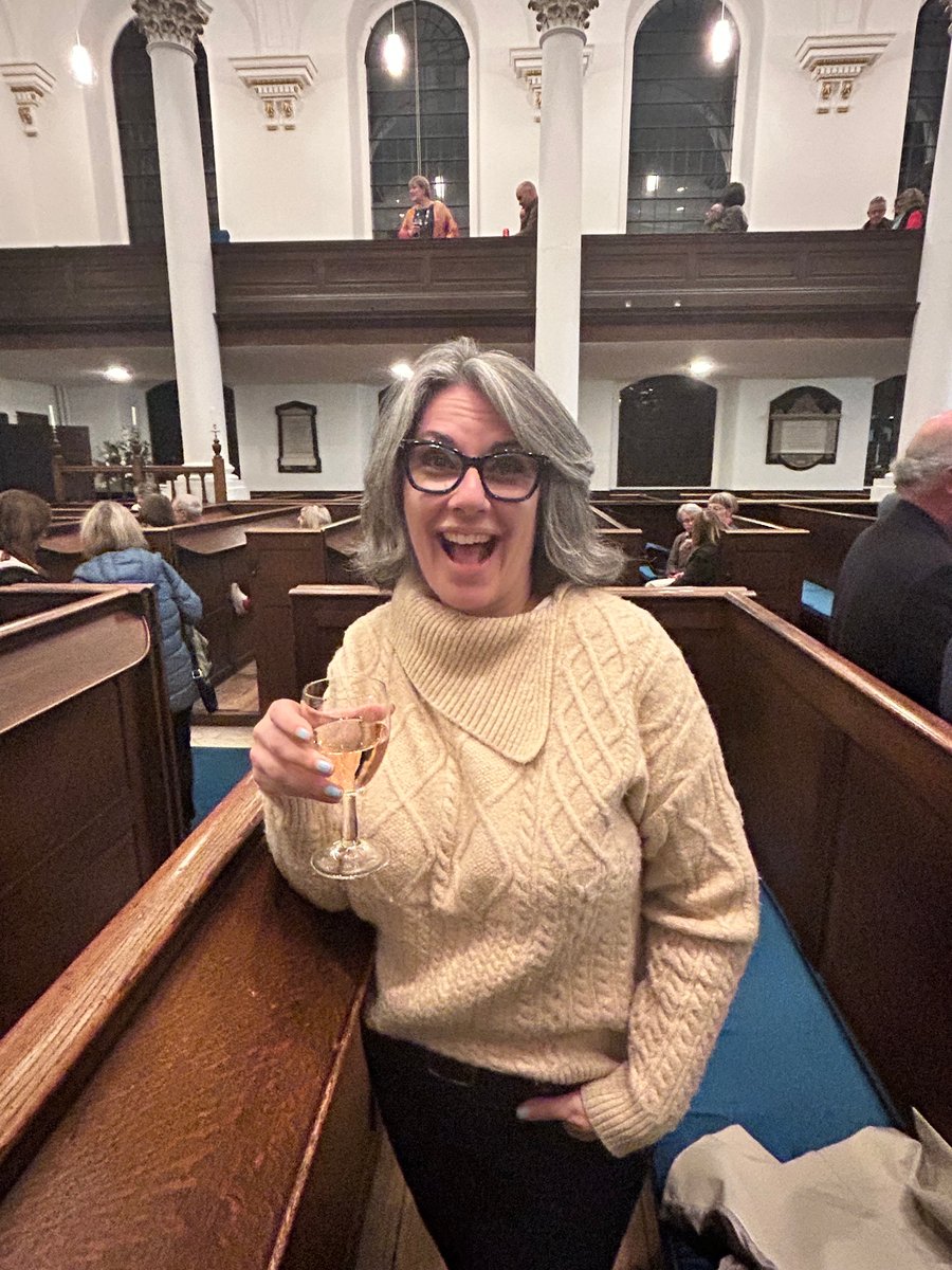 J drinking in church